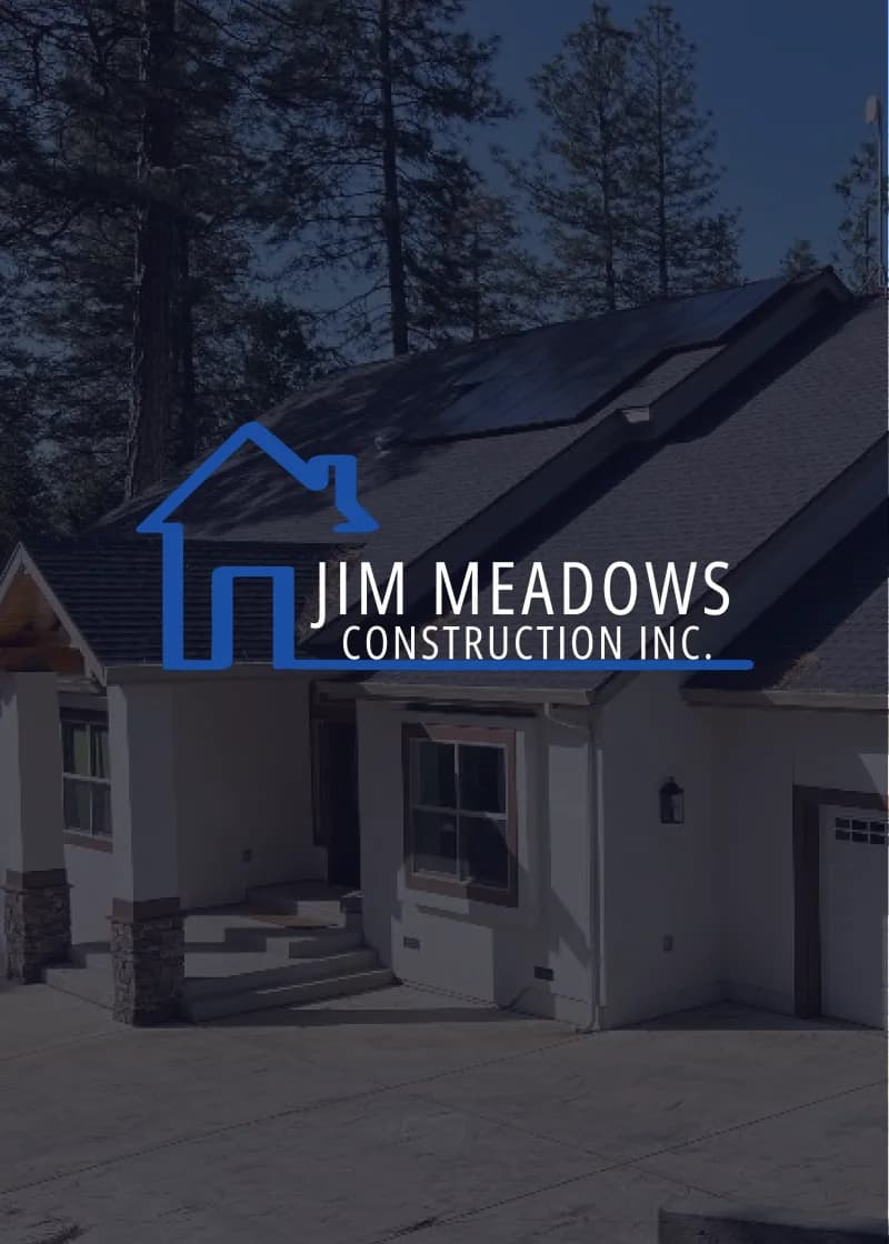 Jim Meadows Construction website project
