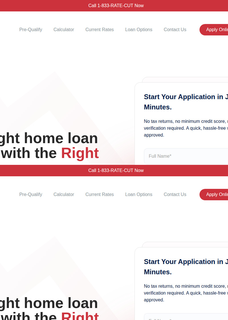 RateCut website